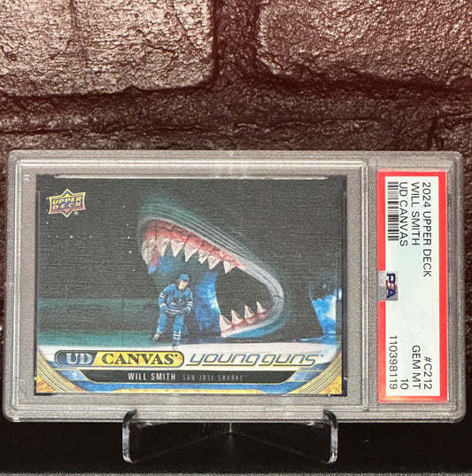 WILL SMITH 2024 UD CANVAS #C212, PSA 10 GEM MT