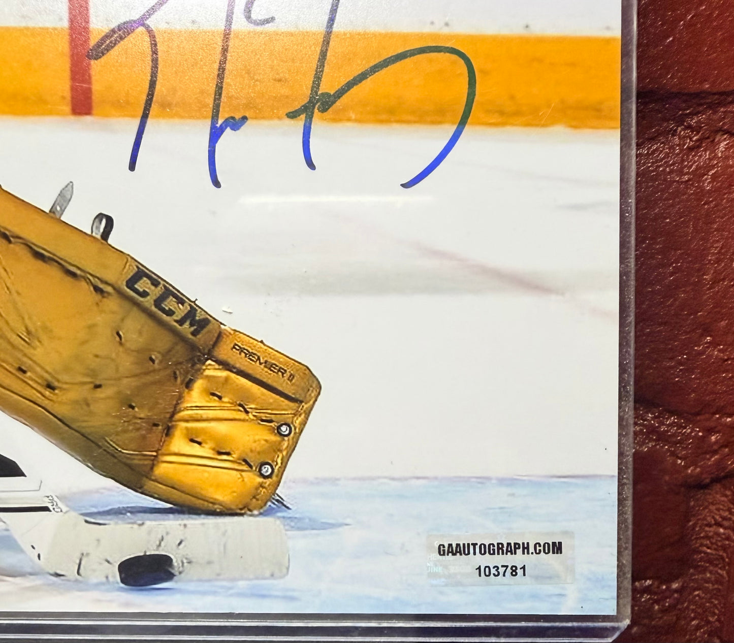 Flower Power: Marc-André Fleury Authentic Signed Photograph