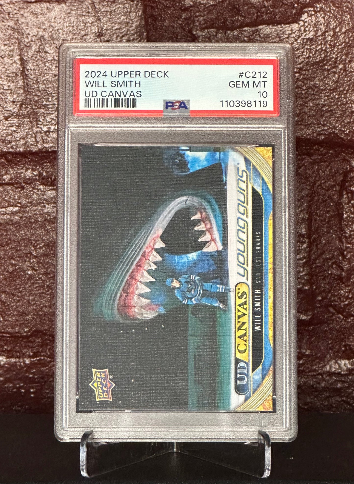 WILL SMITH 2024 UD CANVAS #C212, PSA 10 GEM MT