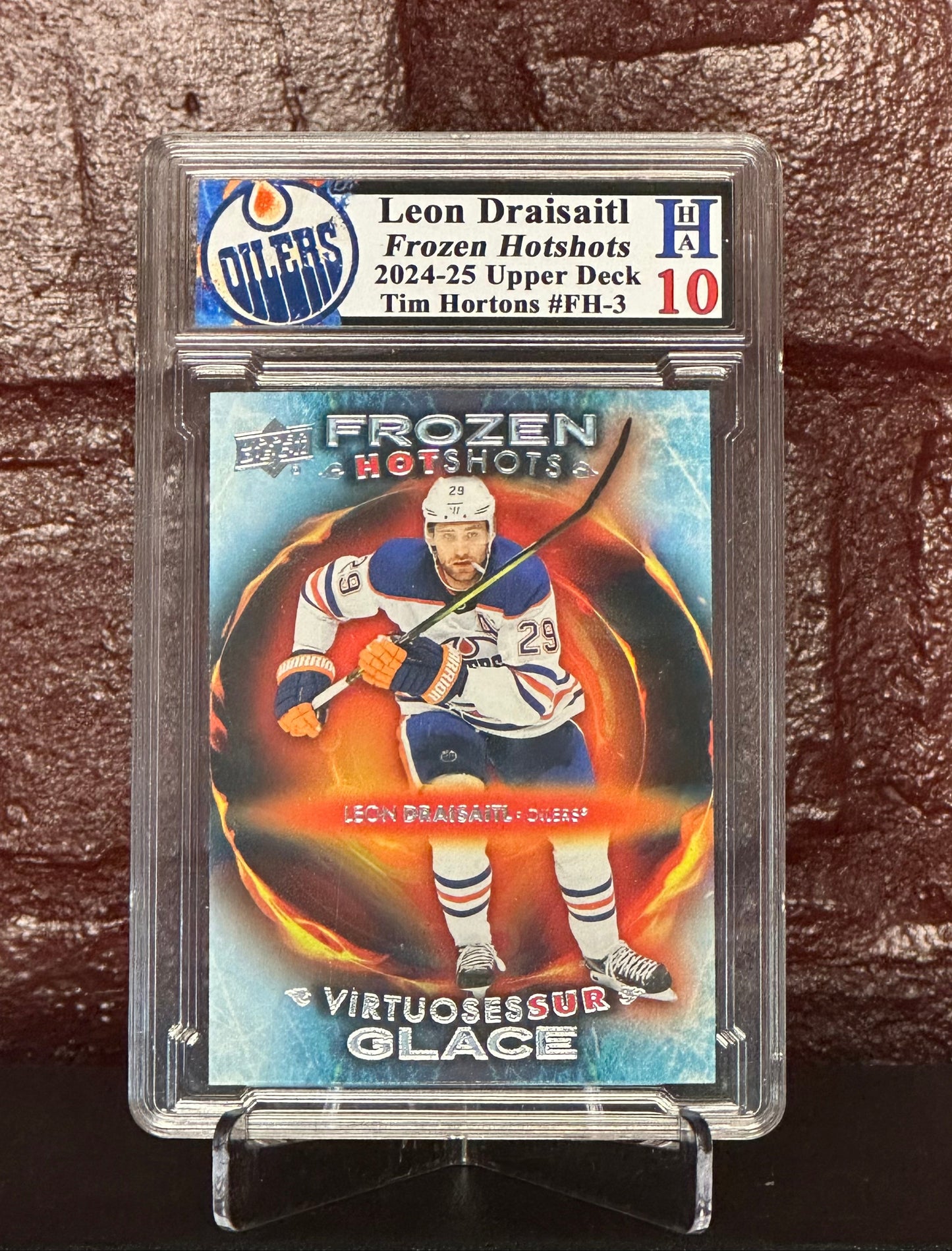 LEON DRAISAILT 2024-25 FROZEN HOTSHOTS #FF-3, HHA 10