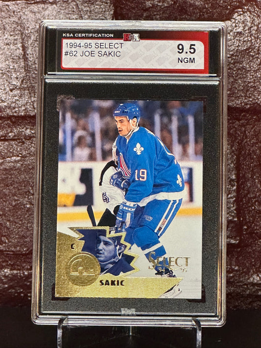 Joe Sakic 1994-95 Select #62, KSA 9.5 NGM
