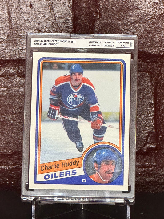 Charlie Huddy 1984-85 OPC #245, 9.5 GM
