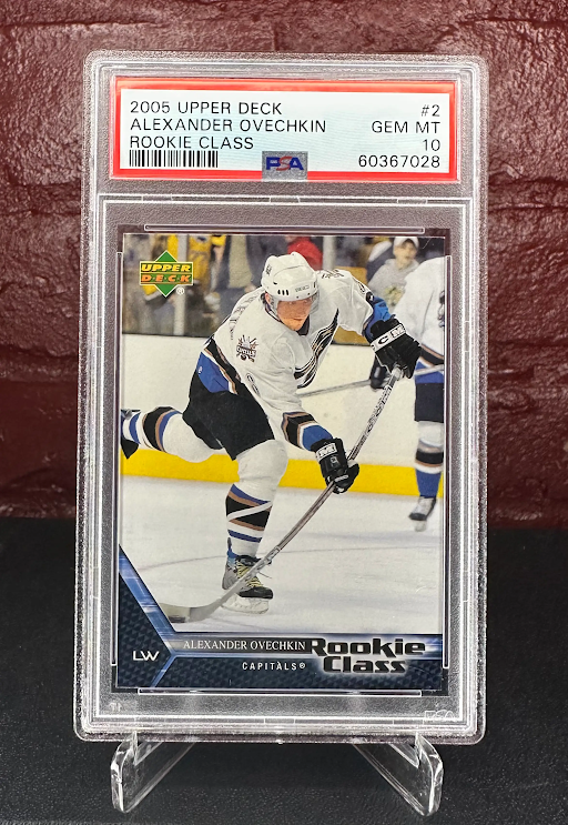 2005 Alexander Oveckin Upper Deck Rookie Class #2 , PSA 10 GEM MINT